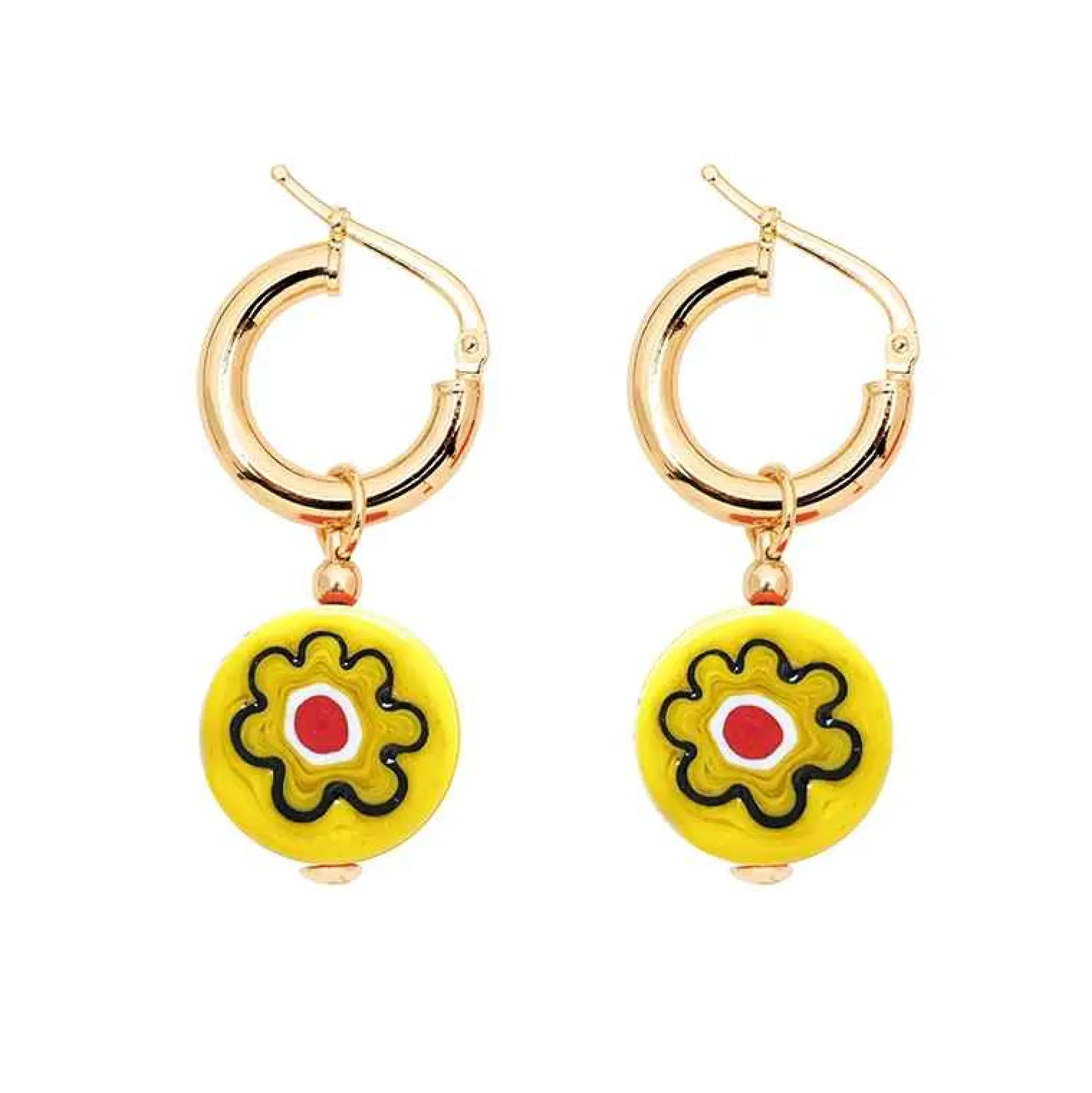 Amourrina Schiona Earrings Medium - Yellow