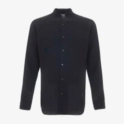 Atelier Bomba Black Lounge Suit Shirt - Made To Order