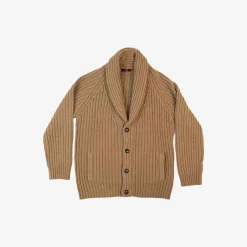 Battistoni Cashmere Brown Cardigan
