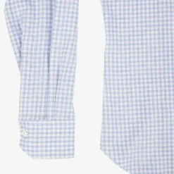 Battistoni Cashmere Micro Checked Sport Shirt