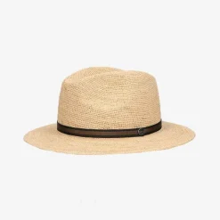 Borsalino Country Rafia Crochet Medium Brim