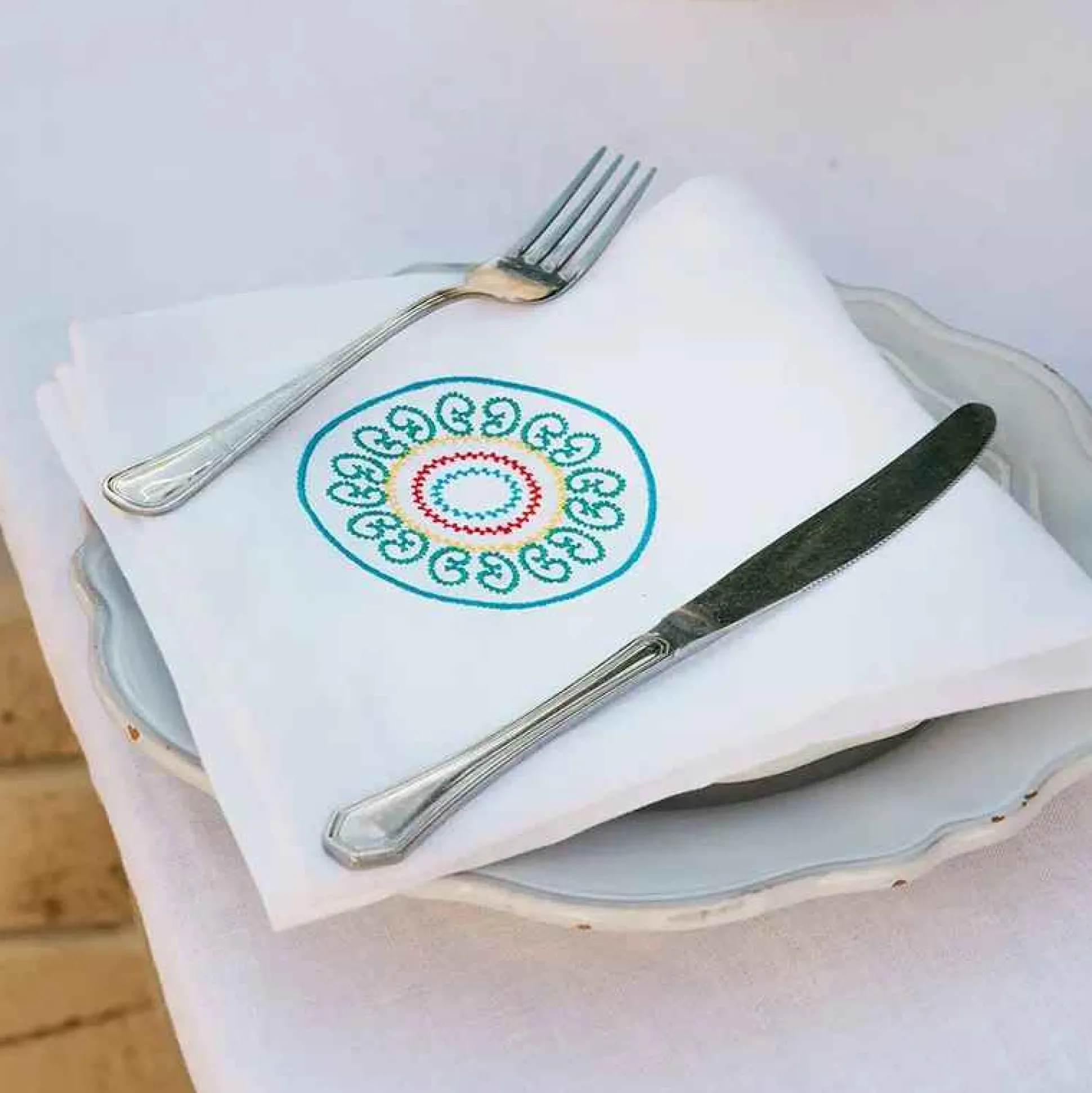 Cibelle Napkins Luminaria - Set Of 2