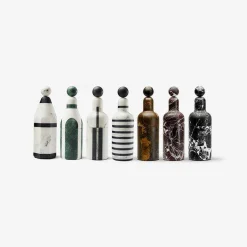 Editions Milano Cooler D Marble Container Black And White, Pietro Russo Design - Made To Order