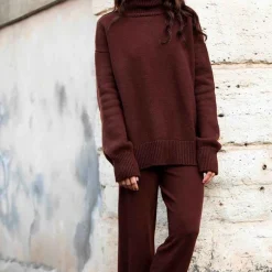 Issimo Cashmere Sweater - Cocoa