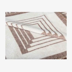 Issimo Pantheon Cashmere Blanket - Brown