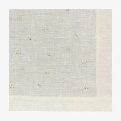 Issimo Starry Embroidered Placemat And Napkin - Set Of 2