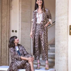Issimo X Alberto Biani Leopard Dressing Gown
