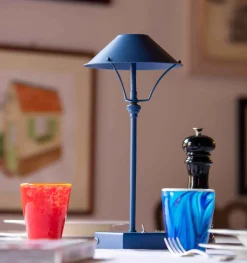 Issimo X Anna Lari Ambrina Mezzatorre Blue Lamp