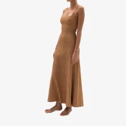 Issimo X Casasola Carlotta Midi Dress Copper