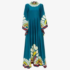 Issimo X La Doublej Magnifico Dress - Blue Solar Placee