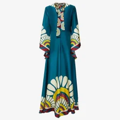 Issimo X La Doublej Magnifico Dress - Blue Solar Placee