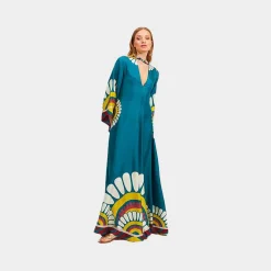 Issimo X La Doublej Magnifico Dress - Blue Solar Placee