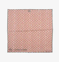 Issimo X Les Belles Heures Mezzatorre 14H12 Cotton And Silk Blend Printed Scarf