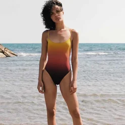 Issimo X Lido Trentasei One Piece Swimsuit - Negroni