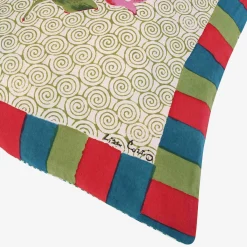 Issimo X Lisa Corti Bougainvillea Spiral Pillow