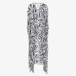 Issimo X Loretta Caponi Clementina Kaftan Zebra