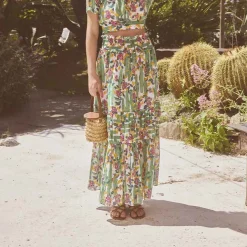 Issimo X Loretta Caponi Romee Long Skirt
