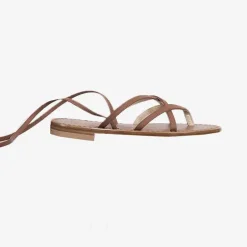 Issimo X Mario D'Ischia Brown Sandals