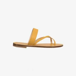 Issimo X Mario D'Ischia Women Ocre Sandals