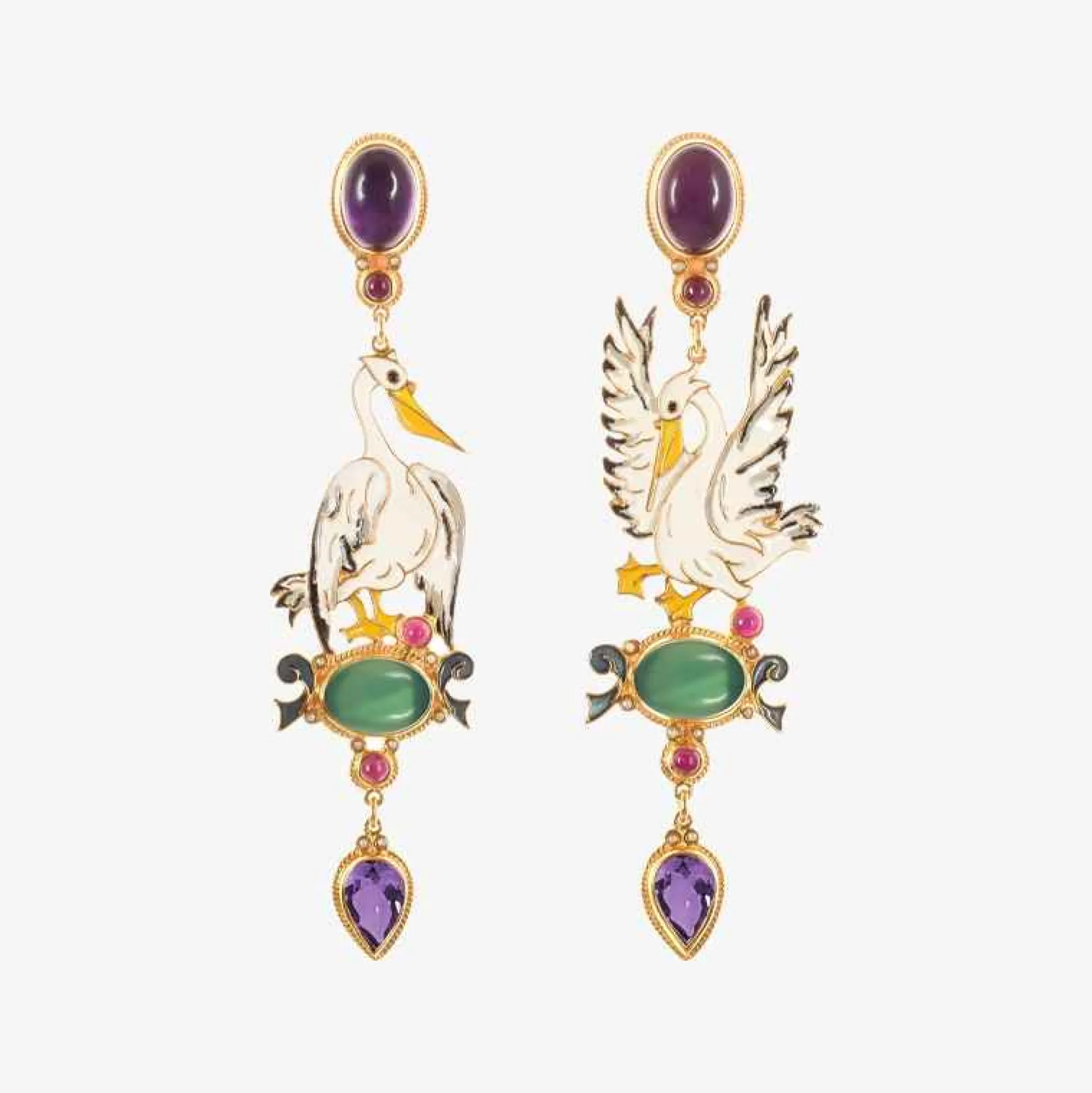 Issimo X Percossi Papi Pellicano Earrings