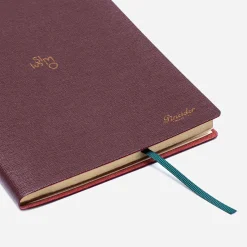 Issimo X Pineider Burgundy Notebook