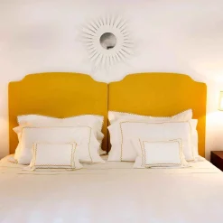 Issimo X Rivolta Carmignani Scallop Boudoir Sham Mustard