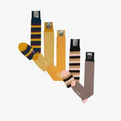 Issimo X Schostal Striped Unisex Socks Box