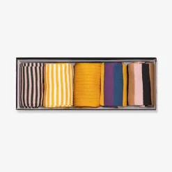 Issimo X Schostal Striped Unisex Socks Box