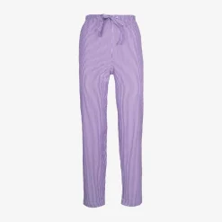 Issimo X Schostal Unisex Striped Pyjama-Purple&White