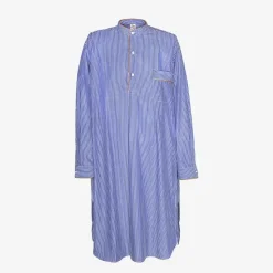 Issimo X Schostal Unisex Nightshirt - Ocre & Sky Blue