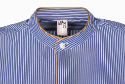 Issimo X Schostal Unisex Nightshirt - Ocre & Sky Blue