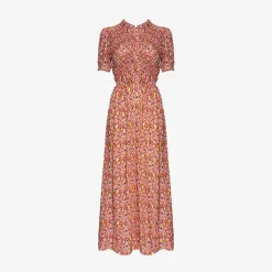 Loretta Caponi Gilda Pink Dress