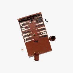 Metier Backgammon Set - Cognac