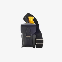 Officina Del Poggio Bottle Bag With Pocket And Bottle Black