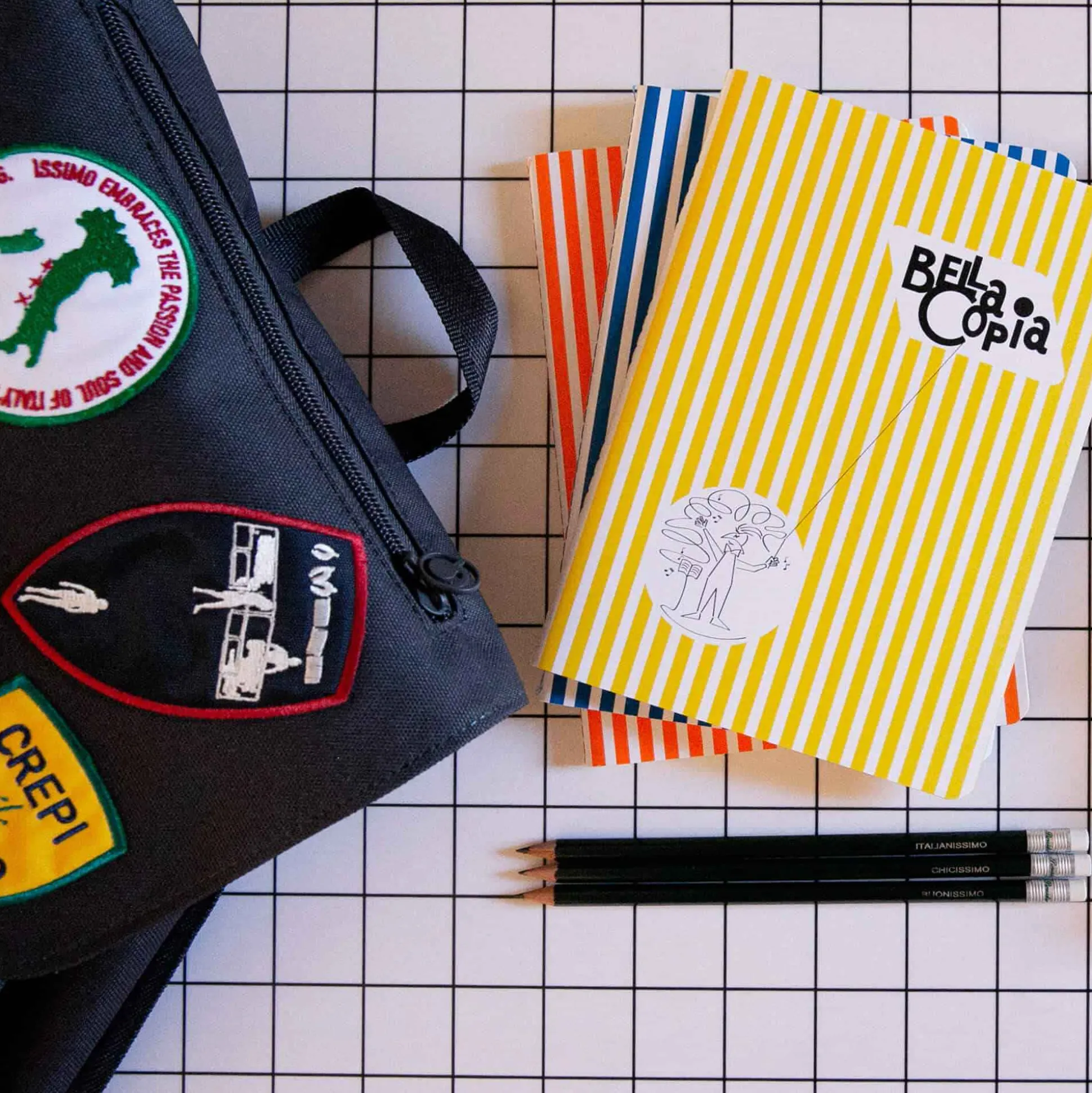 Pigna Bella Copia Blue Notebook