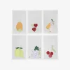 Taf Ricami Embroidered Cocktail Napkins - Set Of 6